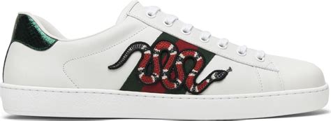 gucci snake shoes nike|Gucci ace embroidered snake.